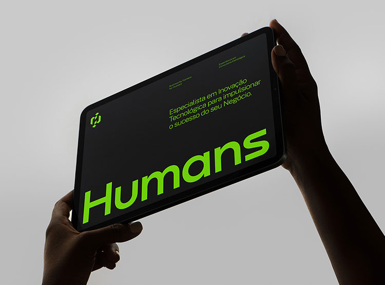 HUMANS商業(yè)咨詢品牌VI設計